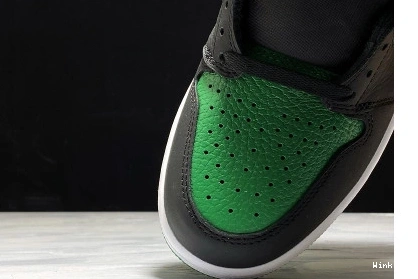 JORDAN - 555088-030 BLACK HIGH PINE RETRO 1 GREEN 1011